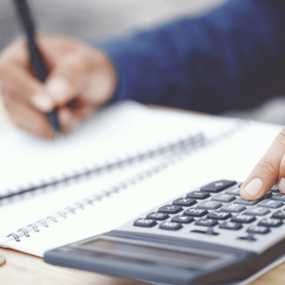 Photo of tax preparations